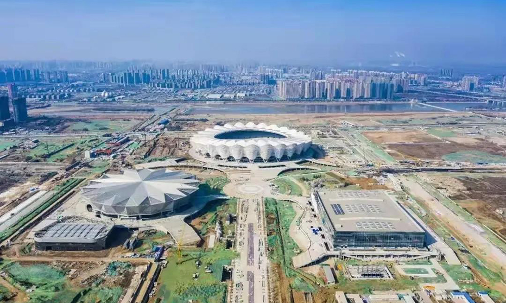 树品牌 扬国威 | 凤铝铝材闪耀西安奥体中心