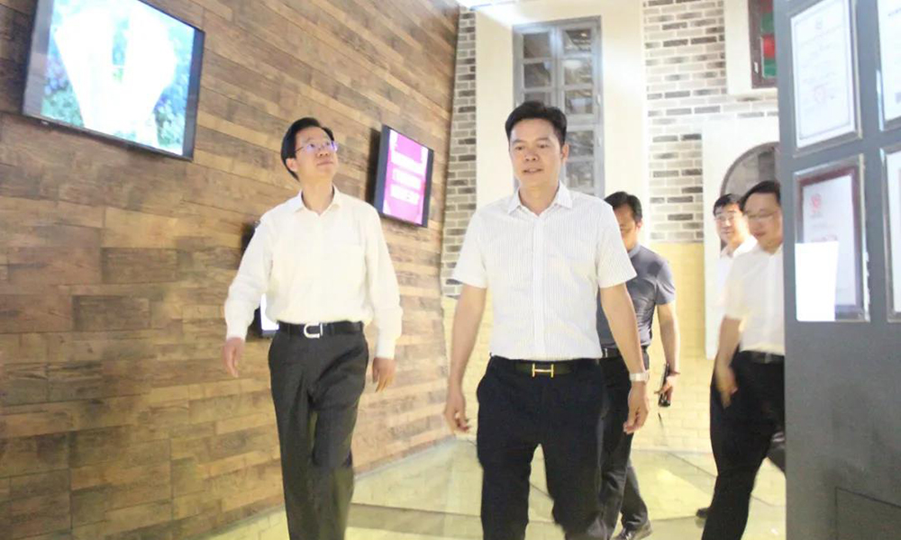 徐州市长庄兆林一行莅临广东伟业集团调研指导工作