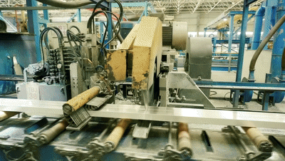 铝型材生产线.gif